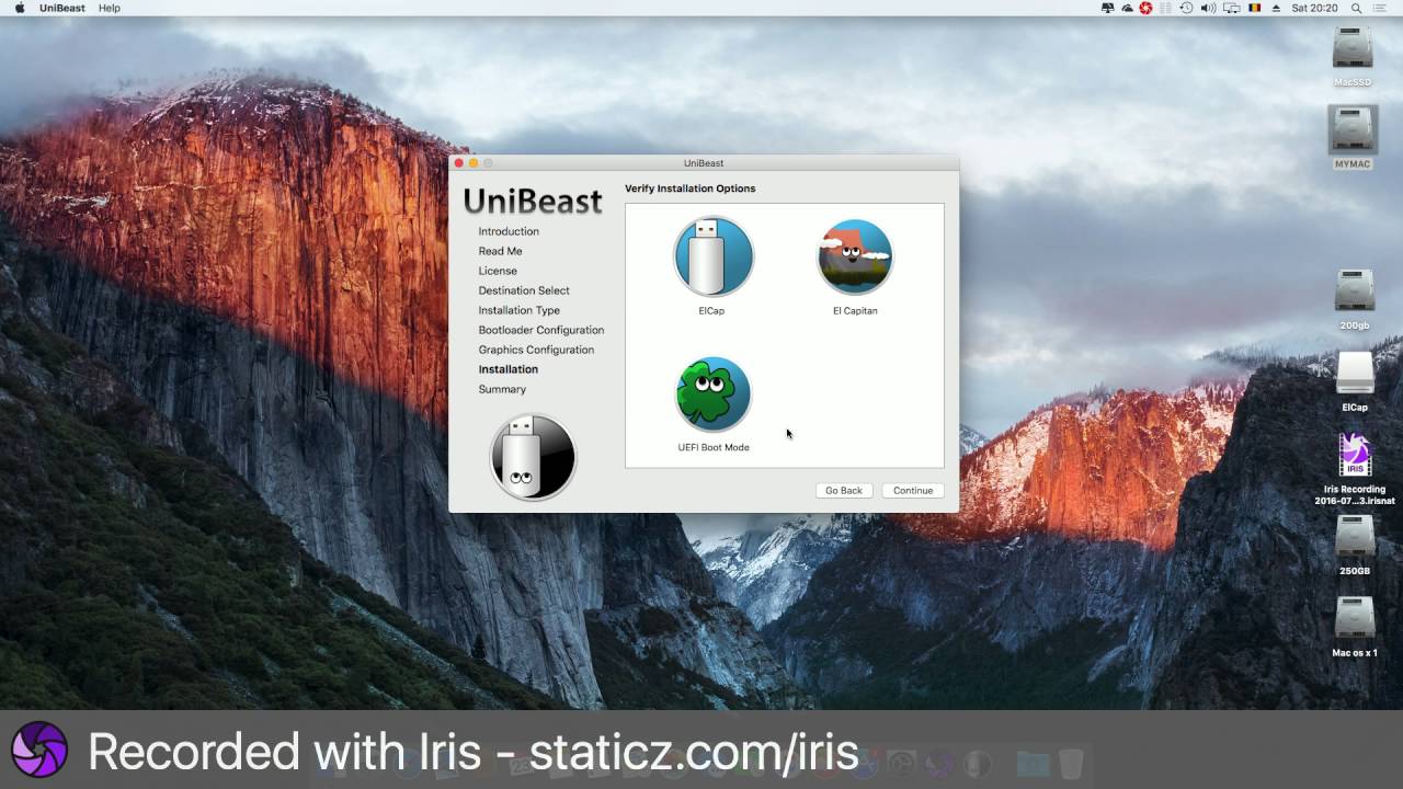 Make a bootable usb for mac el capitan installer